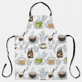 コーヒー好き エプロン (正面)