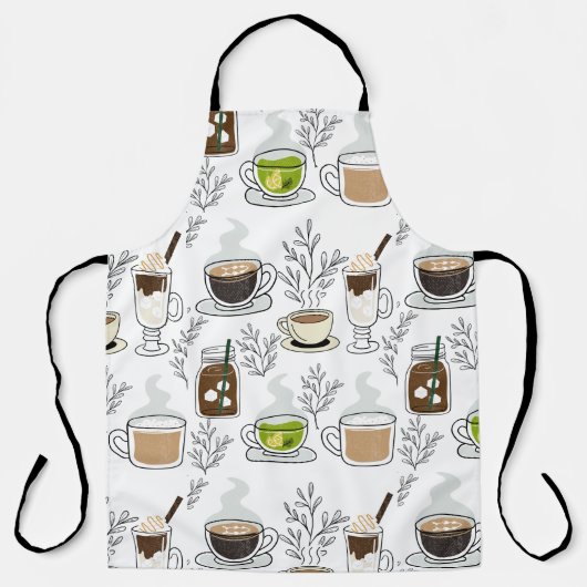 コーヒー好き エプロン (正面)