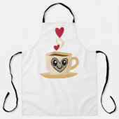 コーヒー好き エプロン (正面)