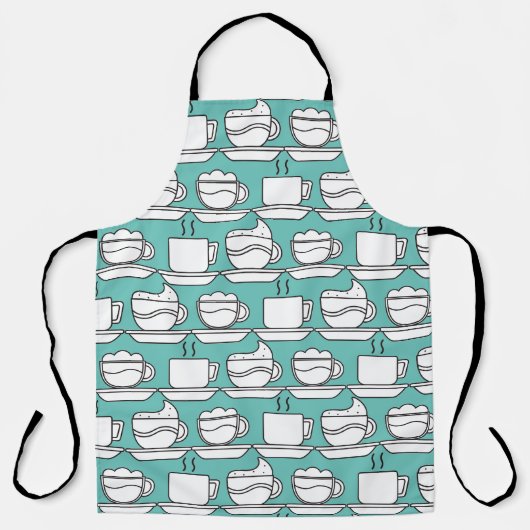 コーヒー好き エプロン (正面)