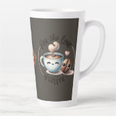 コーヒー好き カフェラテマグ (右)