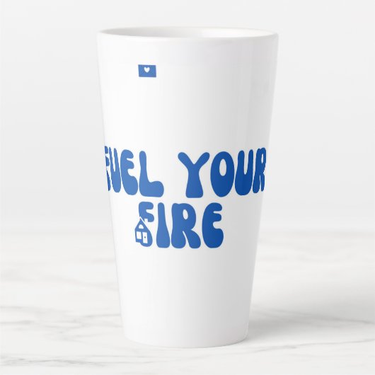 コーヒー好き カフェラテマグ (正面)