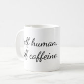 コーヒー好き コーヒーマグカップ (正面左)