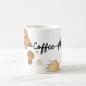 コーヒー好き コーヒーマグカップ (中央)