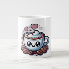 コーヒー好き ジャンボコーヒーマグカップ