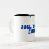 コーヒー好き ツートーンマグカップ (正面左)