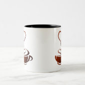コーヒー好き ツートーンマグカップ (中央)