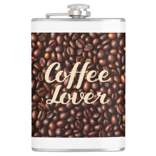 コーヒー好き フラスク (正面)