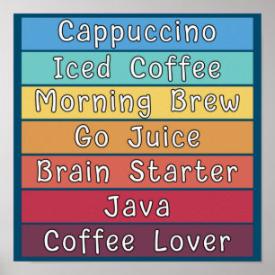 コーヒー好き ポスター