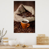 コーヒー好き ポスター (キッチン)