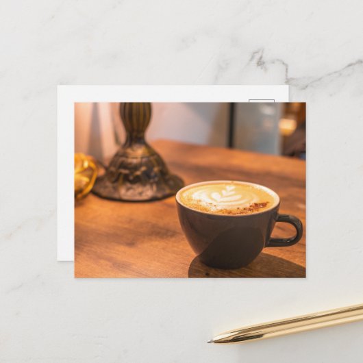 コーヒー好き ポストカード (正面/裏面インサイチュ)