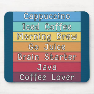 コーヒー好き マウスパッド