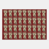 コーヒー好き ラッピングペーパーシート (正面3)