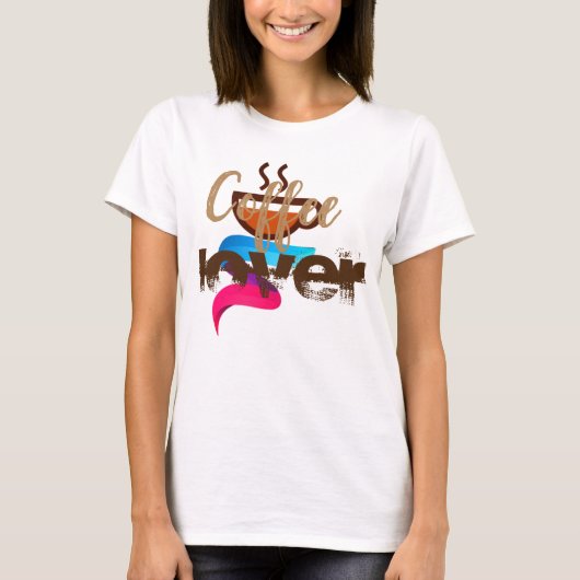 コーヒー好き Tシャツ (正面)