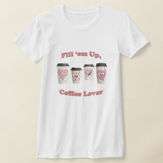 コーヒー好き! Tシャツ