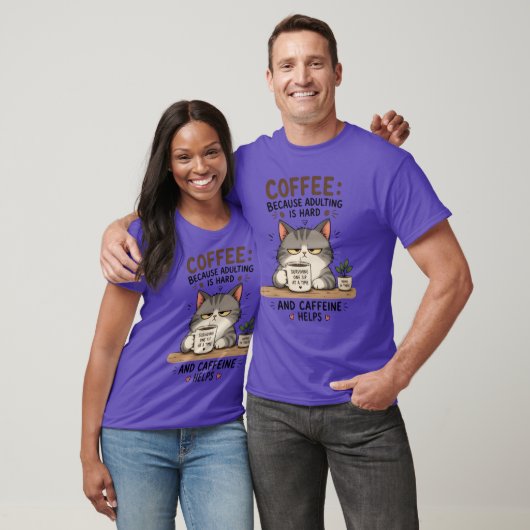 コーヒー好き Tシャツ (ユニセックス)