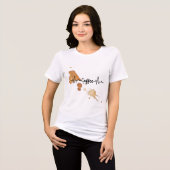 コーヒー好きTシャツ トライブレンドTシャツ (正面全面)