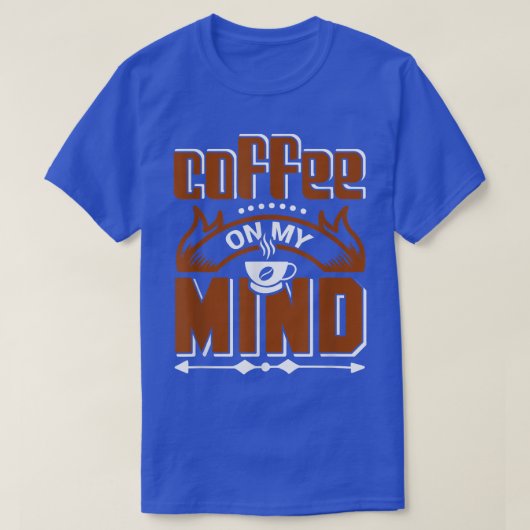 コーヒー好きTシャツ Tシャツ (デザイン正面)