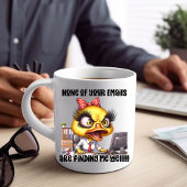 コーヒー好笑わされるきの方への贈り物、コーヒおもしろいーマグカップ コーヒーマグカップ