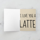 コーヒー姉妹挨拶カード シーズンカード (内部)