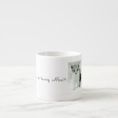 コーヒー子ネコのエスプレッソのマグを持っている私達がある時 エスプレッソカップ (正面)