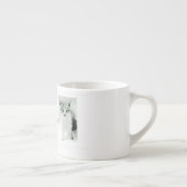 コーヒー子ネコのエスプレッソのマグを持っている私達がある時 エスプレッソカップ (右)