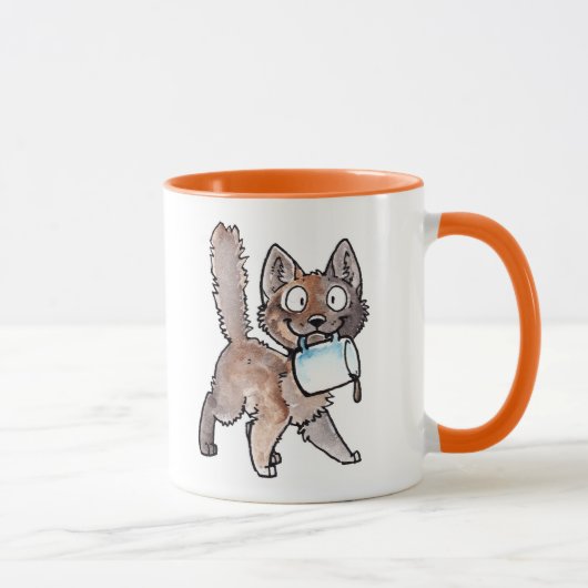コーヒー子猫のマグ マグカップ (右)