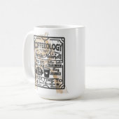 コーヒー学 コーヒーマグカップ (正面左)