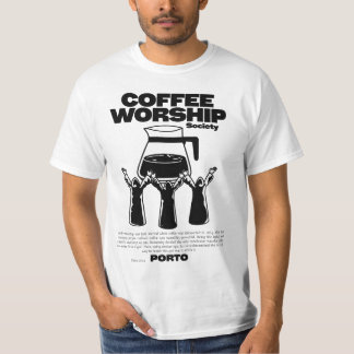 コーヒー崇拝 Tシャツ