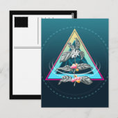 コーヒー工場コスモコ ポストカード (正面/裏面)