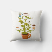 コーヒー工場 クッション (裏面)