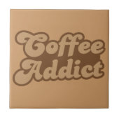 コーヒー常習者 タイル (正面)