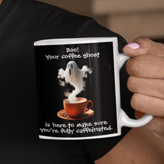 コーヒー幽霊 ジャンボコーヒーマグカップ