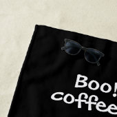 コーヒー幽霊 ビーチタオル (インサイチュ)