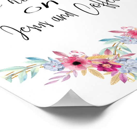 コーヒー引用文アートプリント ポスター (角)