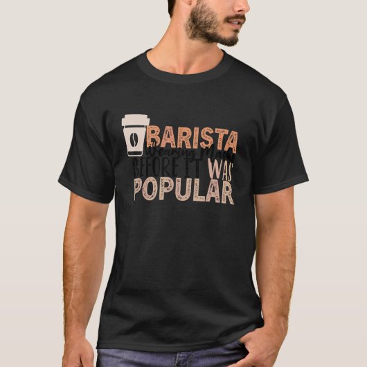 コーヒー引用文コーヒーアディクトクールコーヒー24 Tシャツ (正面)