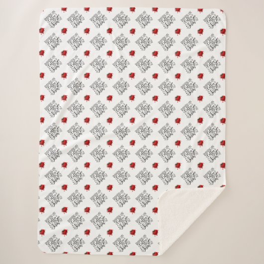 コーヒー引用文シェルパブランケット シェルパブランケット (正面)