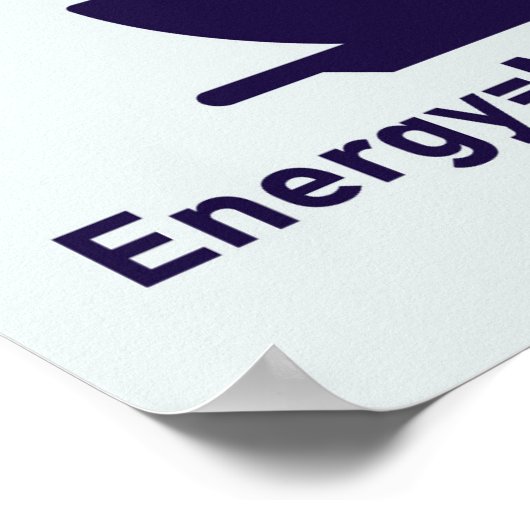 コーヒー引用文、エネルギーミルクコーヒー ポスター (角)