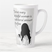 コーヒー引用文 カフェラテマグ (右)