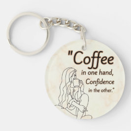 コーヒー引用文 キーホルダー