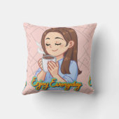 コーヒー引用文 クッション (裏面)