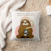 コーヒー引用文 クッション (ブランケット)