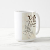 コーヒー引用文 コーヒーマグカップ (正面右)