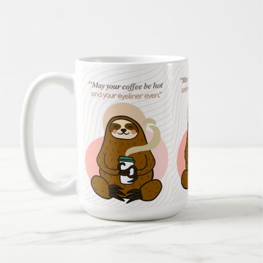 コーヒー引用文 コーヒーマグカップ (左)