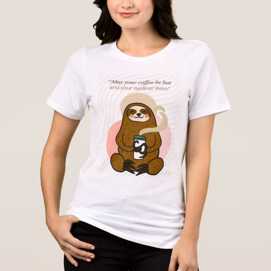 コーヒー引用文 トライブレンドTシャツ (正面)