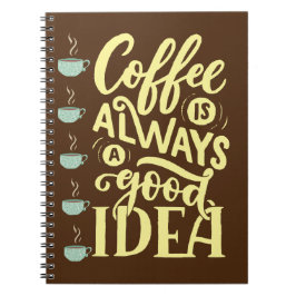 コーヒー引用文 ノートブック