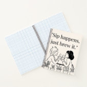 コーヒー引用文 ノートブック (内部)