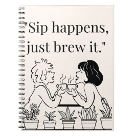 コーヒー引用文 ノートブック