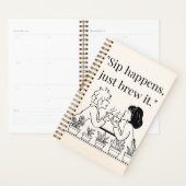 コーヒー引用文 プランナー手帳 (ディスプレー)