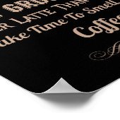 コーヒー引用文 ポスター (角)